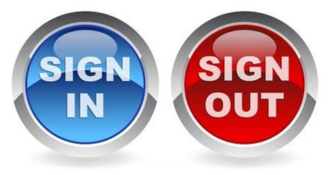 Signing In and Signing Out .